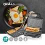 Nedis Multi-Grill| Grill Sandwich Waffle| 700 W| 22 x 12.5 cm| Automatischer