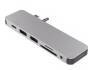 HyperDrive Solo 7-in-1 USB-C Hub für MacBook, silber>