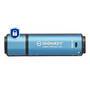 Kingston IronKey Vault Privacy 50 - 128 GB - USB Type-A - 3.2 Gen 1 (3.1 Gen 1) - 250 MB/s - Cap - Blue