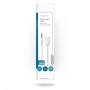 Nedis Stereo-Audiokabel| 3.5 mm Stecker| 2x 3.5 Buchse| Vernickelt| 0.20 m| rund| - Cable - Audio/Multimedia