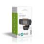 Nedis Webcam| Full HDa30fps| Fixfocus| Eingebautes Mikrofon| Schwarz