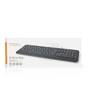 Nedis Kabelgebundenes Keyboard / USB-A / Multimedia / QWERTY / US-Layout / Numerische Tastatur