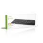 Nedis Kabelgebundenes Keyboard / USB-A / Multimedia / QWERTY / ND-Layout / Numerische Tastatur