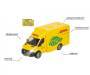 Simba Dickie Mercedes-Benz Sprinter DHL