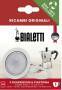 Bialetti Ricambi 3 Ersatz- dichtungen +1 Filter 2 Tassen Tee- & Kaffeezubereitung