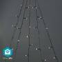 Nedis SmartLife Dekorative LED| Wi-Fi| Warm bis kühlen weiß| 200 LED's| 5 x 4 m|