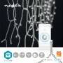 Nedis SmartLife Dekorative LED| Wi-Fi| Kaltweiss| 400 LED's| 8.00 m| Android