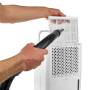 Nedis Luftentfeuchter| 10 l/Tag| Entfeuchtung Automatisch Trockene wäsche