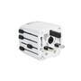 Skross MUV USB (2xA) Kompakter 2-poliger Weltreiseadapter mit 2 integrierten USB-Anschlüssen
