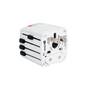 Skross MUV USB (2xA) Kompakter 2-poliger Weltreiseadapter mit 2 integrierten USB-Anschlüssen