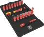 Wera 8100 SB VDE 1 - Socket set - 17 pc(s) - Black,Red - Ratchet handle - 1 pc(s) - 3/8" Wera 8100 SB VDE 1 - Socket set - 17 pc(s) - Black,Red - Ratchet handle - 1 pc(s) - 3/8"