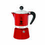 Bialetti Rainbow - 0.27 L - Aluminum - Thermoplastic - Red - 220 mm - 9.5 cm