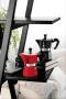 BIALETTI Espressokocher Moka Express Color 3 Tassen schwarz