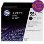 HP Toner CE 255 XD Doppelpack schwarz No. 55 X Toner