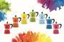 Bialetti Moka Rainbow 6 Cups Light Blue| 6 Tassen Bialetti Moka Rainbow 6 Cups Light Blue| 6 Tassen