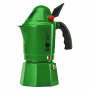 Bialetti Moka Break Alpina - Moka pot - Green - Aluminum - 3 cups - 140 mm - 90 mm