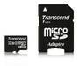 Transcend microSDXC/SDHC Class 10 32GB with Adapter - 32 GB - MicroSDHC - Class 10 - NAND - 90 MB/s - Black
