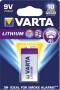 Varta Professional Lithium 9V - Single-use battery - 9V - Lithium - 9 V - 1 pc(s) - 1200 mAh