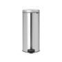 Brabantia 111822 - 30 L - Round - Stainless steel - Pedal - 30 cm - 300 mm
