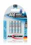 Ansmann 5035042 - AAA - Nickel-Metal Hydride (NiMH) - 1.2 V - 800 mAh - 10.5 x 44.5