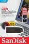 SanDisk Ultra - 256 GB - USB Type-A - 3.2 Gen 1 (3.1 Gen 1) - 100 MB/s - Slide - Black