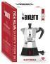 Bialetti Espressokanne Elettrika 2 Tassen Silber Bialetti Espressokanne Elettrika 2 Tassen Silber