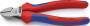 KNIPEX 70 02 180 - Diagonal-cutting pliers - Chromium-vanadium steel - Plastic - Blue/Red - 18 cm - 252 g
