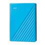 WD My Passport - 4000 GB - 3.2 Gen 1 (3.1 Gen 1) - Blue