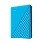 WD My Passport - 4000 GB - 3.2 Gen 1 (3.1 Gen 1) - Blue