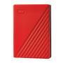 WESTERN DIGITAL WD My Passport 4TB portable HDD USB3.0 USB2.0 compatible Red Retail (WDBPKJ0040BRD-W