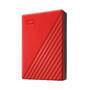 WESTERN DIGITAL WD My Passport 4TB portable HDD USB3.0 USB2.0 compatible Red Retail (WDBPKJ0040BRD-W