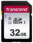 Transcend SDHC 300S         32GB Class 10 UHS-I U1 SD-Card
