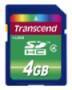 Transcend TS4GSDHC4 - 4 GB - SDHC - Black