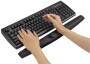 Fellowes Memory Foam Tastatur- Handgelenkauflage schwarz Arbeitsplatz Ergonomie