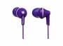 Panasonic RP-HJE125E - Headphones - In-ear - Music - Violet - 1.1 m - Wired