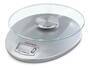 Soehnle Roma Silver - Electronic kitchen scale - 5 kg - 1 g - Stainless steel - Glass - Countertop