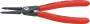 KNIPEX 48 11 J1 - Circlip pliers - Chromium-vanadium steel - Plastic - Red - 14 cm - 105 g
