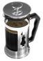 Bialetti 0003160 - French press set - 0.35 L - Glass - Black,Stainless steel - Plastic,Stainless steel
