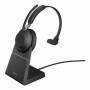 Jabra Evolve2 65 UC Mono Headset schwarz BT USB-A + Ladestation PC-Headsets