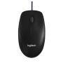 Logitech Mouse M90 - Ambidextrous - Optical - USB Type-A - 1000 DPI - Grey