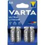 Varta Professional Lithium AA - Single-use battery - AA - Lithium - 1.5 V - 4 pc(s) - 2900 mAh