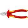 Knipex VERCHROMT VDE 2-K 160 MM (SEITENSCHNEIDER)
