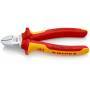 Knipex VERCHROMT VDE 2-K 160 MM (SEITENSCHNEIDER)