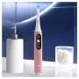 Oral-B iO 6 iO6 Sensitive Edition Elektrische Zahnbürste/Electric Toothbrush, Magnet-Technologie, 2 Aufsteckbürsten, 5 Putzmodi für Zahnpflege, Display & Reiseetui, Designed by Braun, pink sand