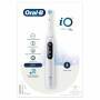 Oral-B iO 6 iO6 Elektrische Zahnbürste/Electric Toothbrush, Magnet-Technologie, 2 Aufsteckbürsten, 5 Putzmodi für Zahnpflege, Display & Reiseetui, Designed by Braun, white