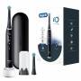 Oral-B iO 6 iO6 Elektrische Zahnbürste/Electric Toothbrush, Magnet-Technologie, 2 Aufsteckbürsten, 5 Putzmodi für Zahnpflege, Display & Reiseetui, Designed by Braun, black lava Oral-B iO 6 iO6 Elektrische Zahnbürste/Electric Toothbrush, Magnet-Technologie, 2 Aufsteckbürsten, 5 Putzmodi für Zahnpflege, Display & Reiseetui, Designed by Braun, black lava