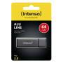 Intenso Alu Line anthrazit  64GB USB Stick 2.0 USB-Sticks