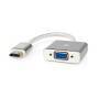 Nedis VGA-Adapter / HDMI™ Stecker / VGA Buchse / Vergoldet / Gerade / Aluminium / Silber / Verpackung mit Sichtfenster