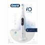 Oral-B iO 7 iO7 Elektrische Zahnbürste/Electric Toothbrush, Magnet-Technologie, 2 Aufsteckbürsten, 5 Putzmodi für Zahnpflege, Display & Reiseetui, Designed by Braun, white alabaster