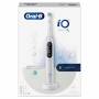 Oral-B iO 7 iO7 Elektrische Zahnbürste/Electric Toothbrush, Magnet-Technologie, 2 Aufsteckbürsten, 5 Putzmodi für Zahnpflege, Display & Reiseetui, Designed by Braun, white alabaster